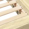 vidaXL Rám postele dub sonoma 90 x 200 cm kompozitní dřevo