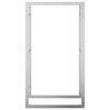 vidaXL Stojan na palivov&eacute; dřevo 50x28x94 cm nerezov&aacute; ocel