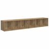 vidaXL Sestava TV skř&iacute;něk 2 pcs Artisanov&yacute; dub 37 x 35 x 107cm