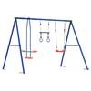 vidaXL Houpac&iacute; set na zahradu V&iacute;cebarevn&yacute; 263 x 185 x 185 cm Ocel a PE