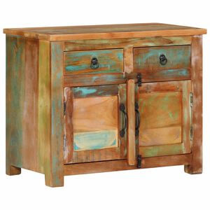 vidaXL Př&iacute;born&iacute;k 68 x 35 x 55 cm masivn&iacute; recyklovan&eacute; dřevo