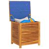 vidaXL Zahradn&iacute; &uacute;ložn&yacute; box s lamelami 60 x 50 x 56 cm masivn&iacute; ak&aacute;cie