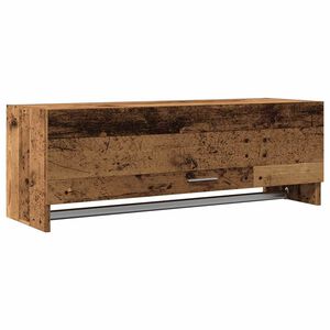 vidaXL &Scaron;atn&iacute; skř&iacute;ň star&eacute;ho dřeva 100 x 32,5 x 35 cm dřevotř&iacute;ska