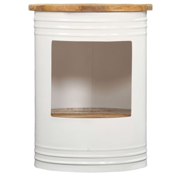 vidaXL Konferenční stolek 43 x 55 cm masivní mangovníkové dřevo