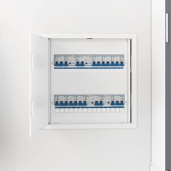 vidaXL Př&iacute;stupov&eacute; panely B&iacute;l&aacute; 40 x 40 cm ABS plast