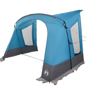 vidaXL Karavanov&yacute; stan pro 5 osob se střechou Modr&aacute; 410 x 275 x 245 cm