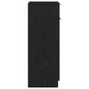 vidaXL Koupelnová skříň Černý dub 32 x 34 x 90 cm Kompozitní dřevo