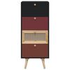 vidaXL Skř&iacute;ň highboard se z&aacute;suvkami 40 x 30 x 95 cm kompozitn&iacute; dřevo