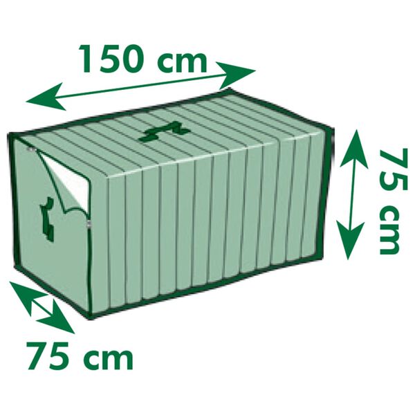 Nature Ochranná plachta na zahradní podušky 150 x 75 x 75 cm