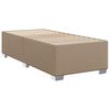 vidaXL Box spring postel s matrací cappuccino 90x190 cm umělá kůže