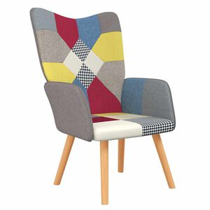 vidaXL Relaxačn&iacute; křeslo patchwork textil