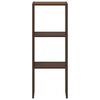 vidaXL Stohovateln&eacute; knihovna hněd&yacute; dub 30x30x80 cm kompozitn&iacute; dřevo