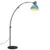 vidaXL Stojac&iacute; lampa 25 W modr&aacute; patina 150 cm E27