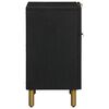 vidaXL Nočn&iacute; stolek čern&yacute; 50 x 33 x 60 cm kompozitn&iacute; dřevo