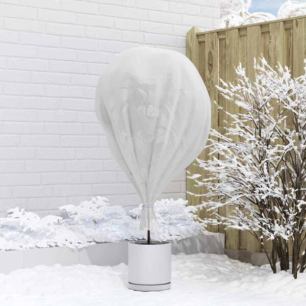 vidaXL Fleece pro ochranu rostlin před mrazem Bílá 20 x 3,2 m