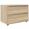 vidaXL &Uacute;ložn&aacute; skř&iacute;ňka 80 x 48 x 57 cm Kompozitn&iacute; dřevo Sonoma dub