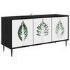 vidaXL Televizn&iacute; skř&iacute;ň HANAU 102 x 33 x 51 cm Čern&yacute; dub