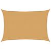 vidaXL Plachta proti slunci 160 g/m&sup2; obd&eacute;ln&iacute;k p&iacute;skov&aacute; 2,5 x 3,5 m HDPE