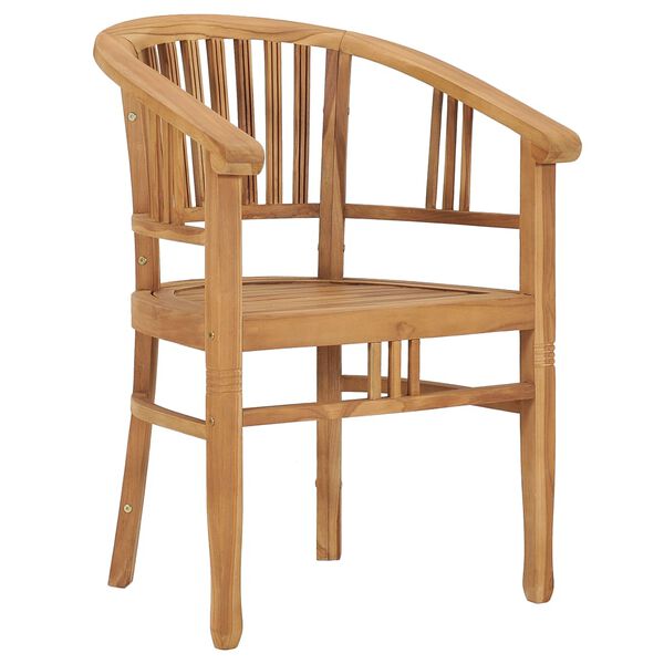 vidaXL 5d&iacute;ln&yacute; zahradn&iacute; j&iacute;deln&iacute; set masivn&iacute; teakov&eacute; dřevo