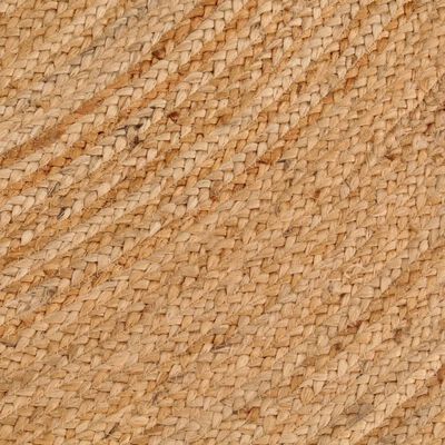 vidaXL Kusový koberec pletený juta 180 cm kulatý