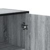 vidaXL Skř&iacute;ň highboard &scaron;ed&aacute; sonoma 68 x 35 x 139 cm kompozitn&iacute; dřevo