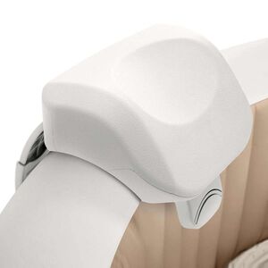 Intex Opěrka hlavy Premium PureSpa b&iacute;l&aacute; 28 x 23 x 17 cm pěna
