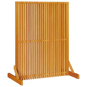 vidaXL Obrazovka pro soukrom&iacute; Hněd&aacute; 79.5 x 50 x 110 cm