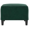 vidaXL Podnožka tmavě zelen&aacute; 70x55x41 cm samet