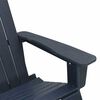 vidaXL Adirondack Houpací Křesla 2 pcs Námořnická modrá HDPE