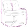vidaXL Otočn&eacute; relaxačn&iacute; křeslo Růžov&aacute; 63 x 75 x 76 cm samet