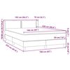 vidaXL Box spring postel s matrac&iacute; světle &scaron;ed&aacute; 160x220 cm samet