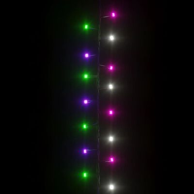 vidaXL Světelný LED řetěz se 2 000 LED pastelový barevný 45 m PVC