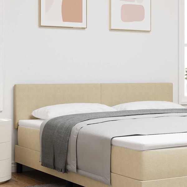 vidaXL LED hlavov&aacute; deska s čelo &Scaron;edozelen&aacute; 180 cm Polyester