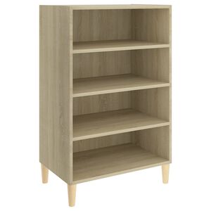 vidaXL Př&iacute;born&iacute;k dub sonoma 57 x 35 x 90 cm dřevotř&iacute;ska