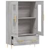 vidaXL Skř&iacute;ň highboard &scaron;ed&aacute; sonoma 69,5 x 31 x 115 cm kompozitn&iacute; dřevo