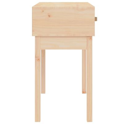 vidaXL Konzolový stolek 76,5 x 40 x 75 cm masivní borové dřevo