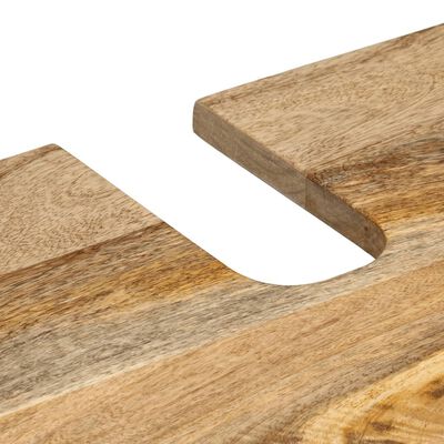 vidaXL 5dílná koupelnová sestava masivní mangovníkové dřevo