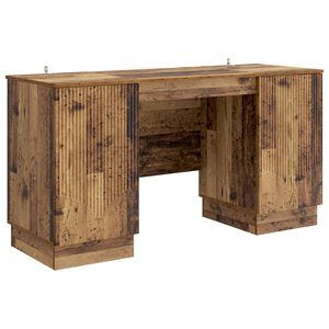 vidaXL Stůl Star&eacute; dřevo 142,5 x 50 x 75 cm Kompozitn&iacute; dřevo