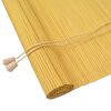 vidaXL Roleta Žlut&aacute; 100 x 220 cm Bambus