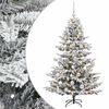 vidaXL Uměl&yacute; v&aacute;nočn&iacute; stromek s v&aacute;nočn&iacute;mi koulemi 150 cm 150 LED