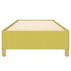 vidaXL Rám postele zelená 90 x 200 cm textil