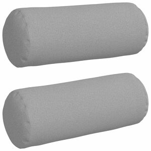 vidaXL Pol&scaron;t&aacute;ře 2 ks textil Oblačno &scaron;ed&aacute; &Oslash; 15 x 40 cm