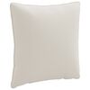 vidaXL Z&aacute;dov&yacute; polstr PUTTEN 100% polyester B&iacute;l&aacute; 40 x 40 x 15 cm