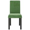 vidaXL J&iacute;deln&iacute; židle 6 ks tmavě zelen&eacute; samet