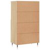 vidaXL Skř&iacute;ň highboard dub sonoma 60 x 36 x 110 cm kompozitn&iacute; dřevo