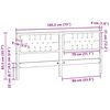 vidaXL Čelo postele Jin&yacute; Hnědo-čern&aacute; 160 cm Masivn&iacute; borovicov&eacute; dřevo