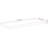vidaXL Koupelnov&aacute; deska 140x60x2,5 cm obd&eacute;ln&iacute;k masivn&iacute; ak&aacute;ciov&eacute; dřevo