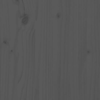 vidaXL Kompostér šedý 82,5 x 82,5 x 99,5 cm masivní borové dřevo