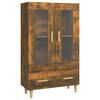vidaXL Komoda kouřov&yacute; dub 70 x 31 x 115 cm kompozitn&iacute; dřevo