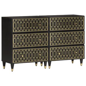 vidaXL Odkl&aacute;dac&iacute; skř&iacute;ňky 2 ks 60x33x75 cm masivn&iacute; mangovn&iacute;kov&eacute; dřevo